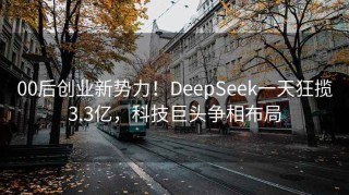 00后创业新势力！DeepSeek一天狂揽3.3亿，科技巨头争相布局