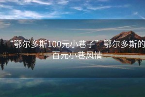 “鄂尔多斯100元小巷子”鄂尔多斯的一百元小巷风情