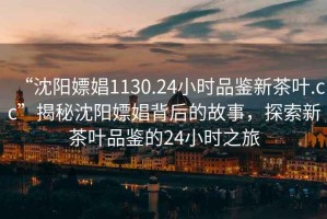 “沈阳嫖娼1130.24小时品鉴新茶叶.cc”揭秘沈阳嫖娼背后的故事，探索新茶叶品鉴的24小时之旅