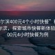 “哈尔滨400元4个小时快餐”科技引领哈尔滨，探索城市快餐新体验—以400元4小时快餐为例