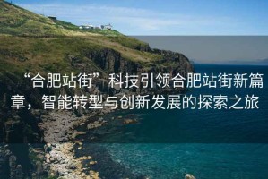 “合肥站街”科技引领合肥站街新篇章，智能转型与创新发展的探索之旅