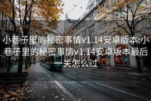 小巷子里的秘密事情v1.14安卓版本:小巷子里的秘密事情v1.14安卓版本最后一关怎么过