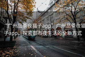 “广州品茶夜猫子app”广州品茶夜猫子app，探索都市夜生活的全新方式