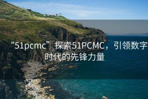 “51pcmc”探索51PCMC，引领数字时代的先锋力量