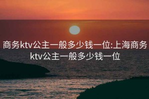 商务ktv公主一般多少钱一位:上海商务ktv公主一般多少钱一位