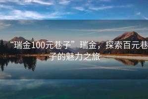 “瑞金100元巷子”瑞金，探索百元巷子的魅力之旅