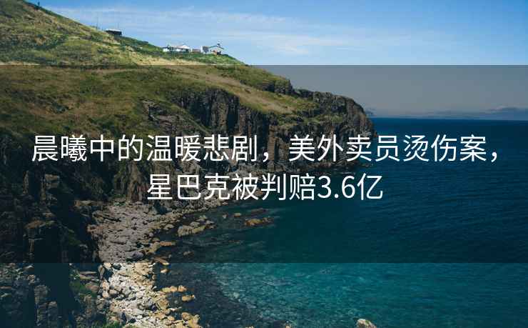 晨曦中的温暖悲剧，美外卖员烫伤案，星巴克被判赔3.6亿