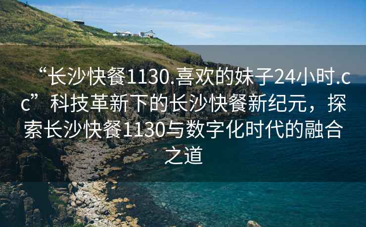 “长沙快餐1130.喜欢的妹子24小时.cc”科技革新下的长沙快餐新纪元，探索长沙快餐1130与数字化时代的融合之道